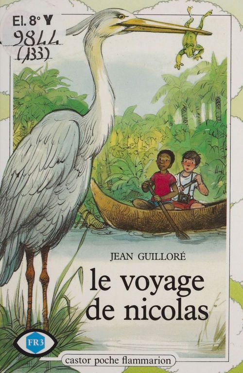 Couverture ebook de Le Voyage de Nicolas, de Jean Guilloré