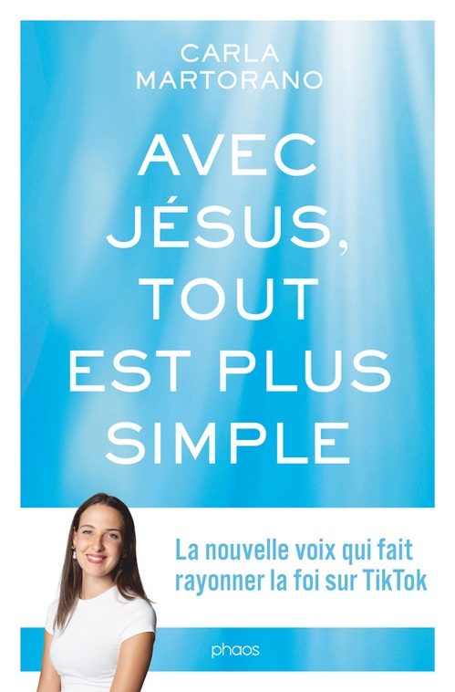 Couverture ebook de Avec Jésus, tout est plus simple, de Carla Martorano