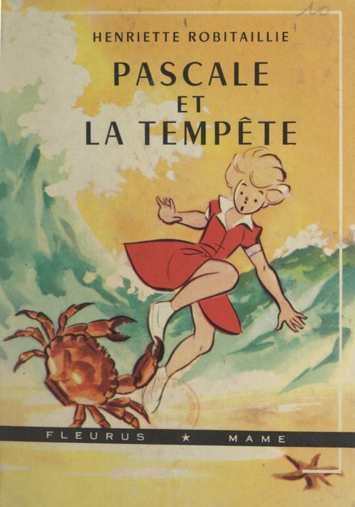 Couverture ebook de Pascale et la tempête, de Henriette Robitaillie