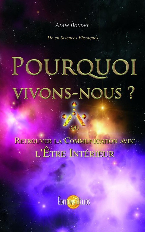 Couverture ebook de Pourquoi vivons-nous ?, de Alain Boudet