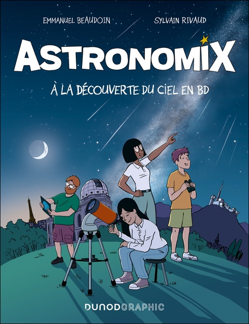 ebook cover of Astronomix, by Emmanuel Beaudoin, Sylvain Rivaud