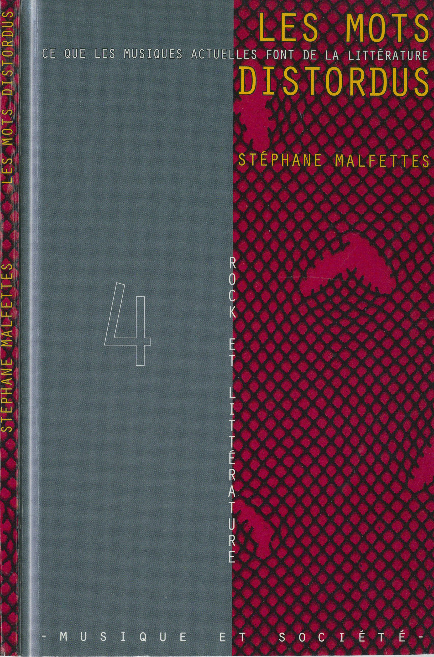 Couverture ebook de Les Mots distordus, de Stéphane Malfettes