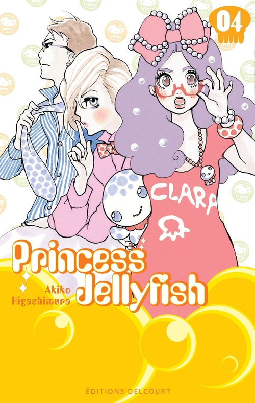Couverture ebook de Princess Jellyfish T04, de Akiko Higashimura