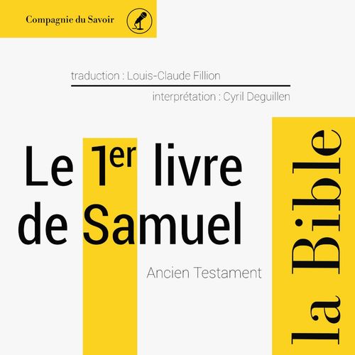 audiobook cover of Le 1er Livre de Samuel, by Anonyme