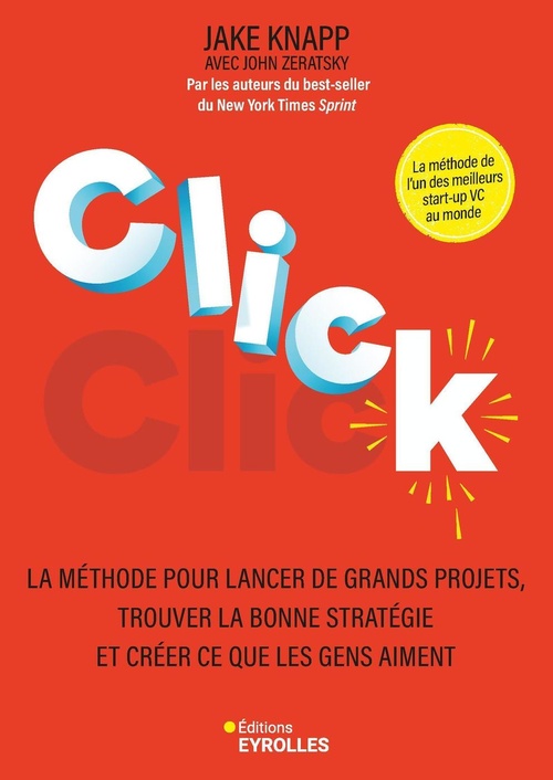 Couverture ebook de Click, de Jake Knapp, John Zeratsky