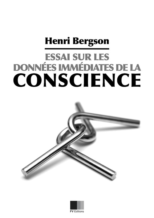 ebook cover of Essai sur les données immédiates de la conscience, by Henri Bergson