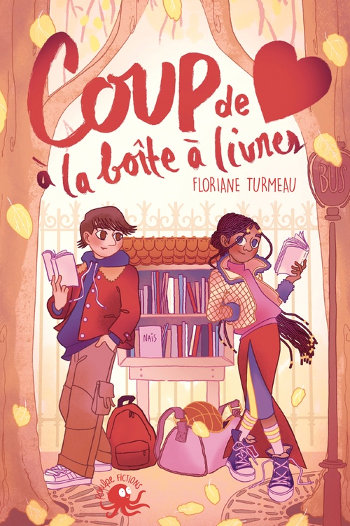 ebook cover of Coup de coeur à la boîte à livres, by Floriane Turmeau