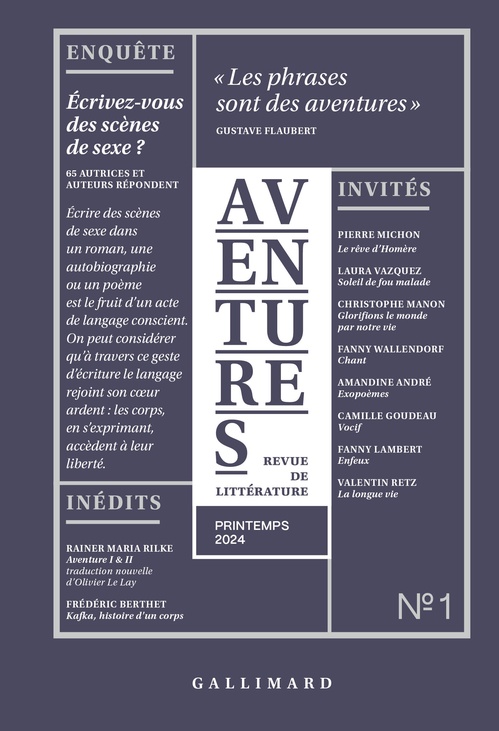 ebook cover of Revue Aventures N°1 (Printemps 2024), by Collectif