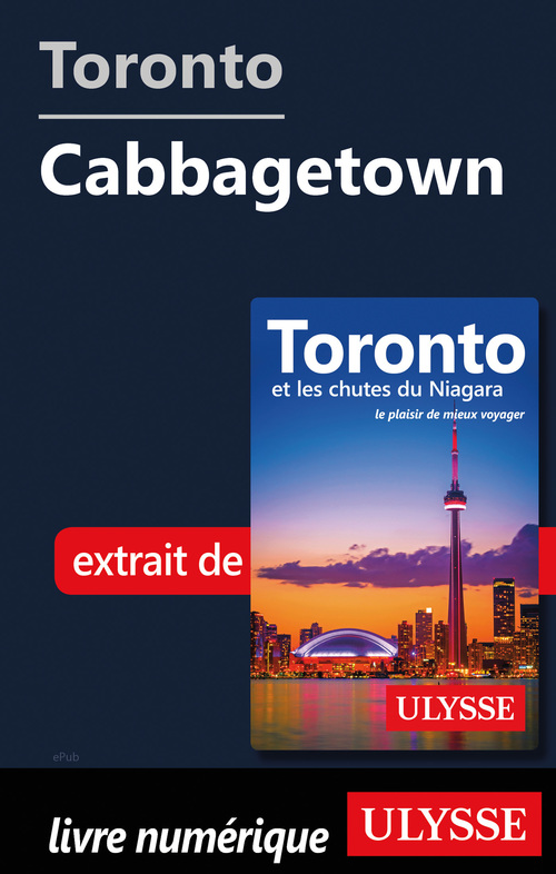 ebook cover of Toronto - Cabbagetown, by Nathalie Prezeau