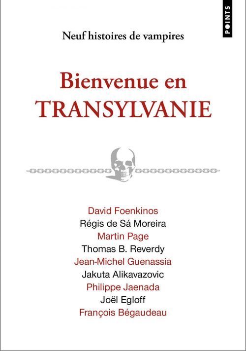 ebook cover of Bienvenue en Transylvanie, by Jakuta Alikavazovic, Francois Begaudeau, Joel Egloff, David Foenkinos, Jean-michel Guenassia, Philippe Jaenada, Martin P