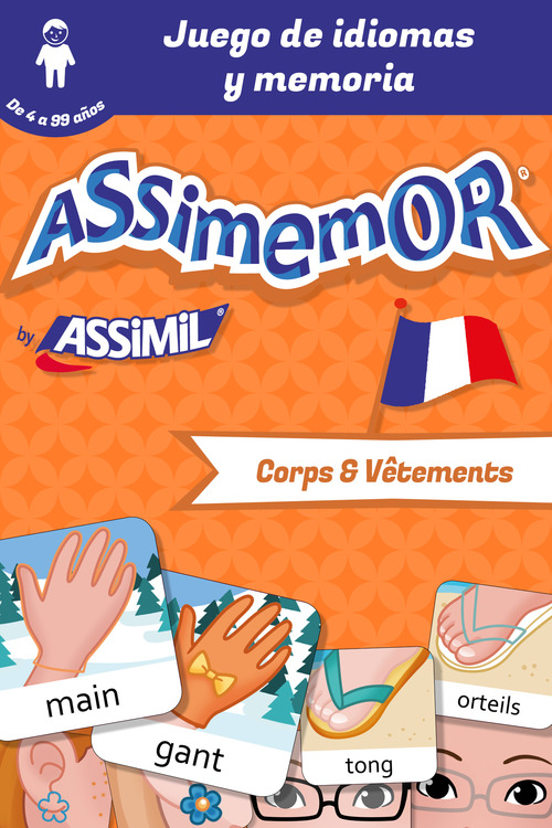 ebook cover of Assimemor - Mis primeras palabras en francés: Corps et Vêtements, by Celadon, Lea Fabre