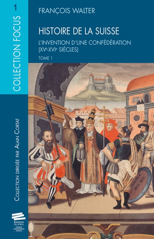 Couverture ebook de Histoire de la Suisse. T1, de François Walter