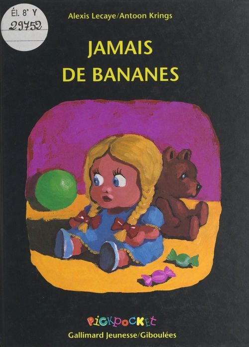 ebook cover of Jamais de bananes, by Alexis Lecaye