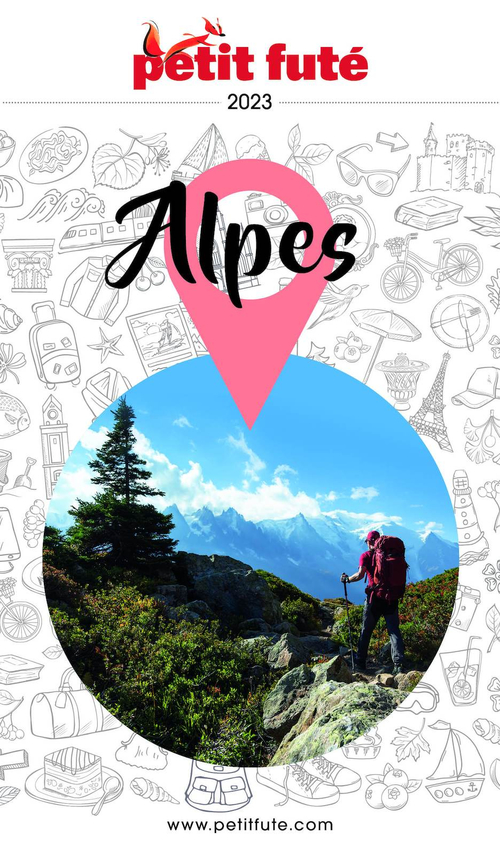 Couverture ebook de ALPES 2023 Petit Futé, de Collectif petit futé