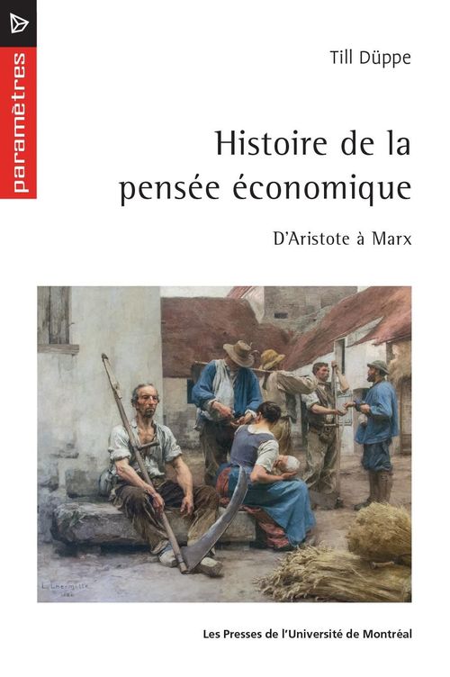 ebook cover of Histoire de la pensée économique, by Duppe Till