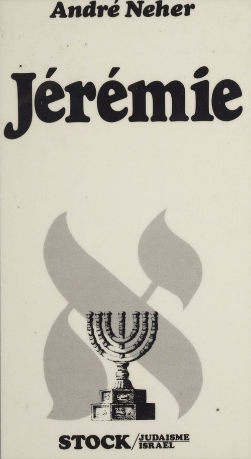 Couverture ebook de Jérémie, de André Neher