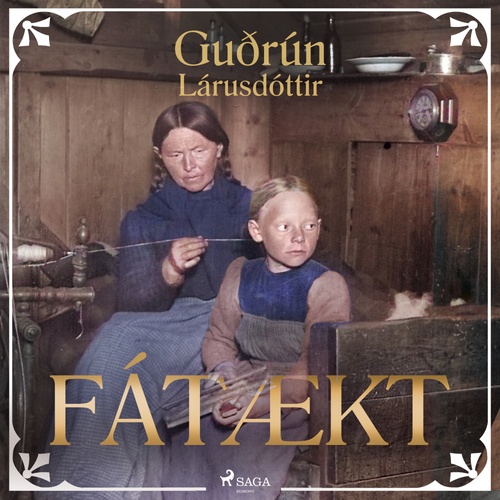 audiobook cover of Fátækt, by Guðrún Lárusdóttir