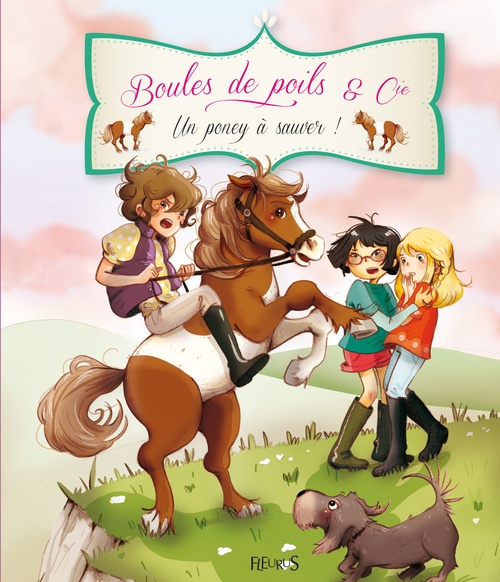 Couverture ebook de Un poney à sauver !, de Ariane Delrieu, Olivier Dupin, Juliette Parachini-Deny