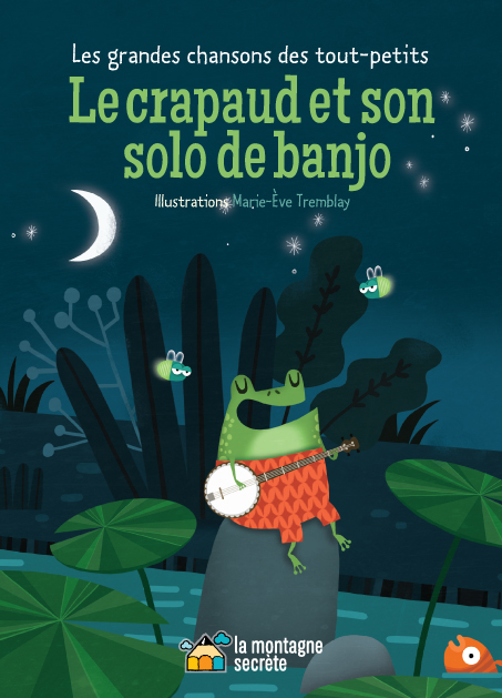 Couverture ebook de Le crapaud et son solo de banjo (Contenu enrichi), de Domaine public