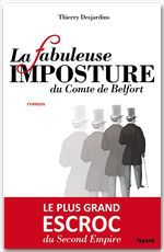 ebook cover of La fabuleuse imposture du comte de Belfort, by Desjardins-T