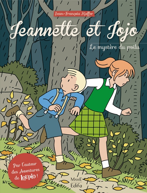Couverture ebook de Jeannette et Jojo - Tome 1 - Le mystère du poilu, de Jean-François Kieffer