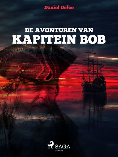Couverture ebook de De avonturen van kapitein Bob, de Daniel Defoe