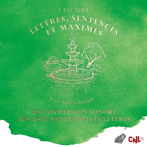 Couverture audiobook de Lettres, sentences et maximes, de Epicure