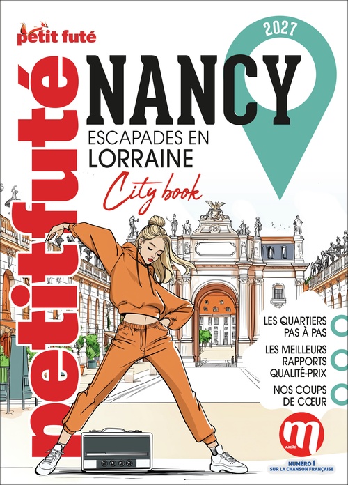Couverture ebook de Guide Nancy 2027 Petit Futé, de Dominique Auzias, Jean-Paul Labourdette