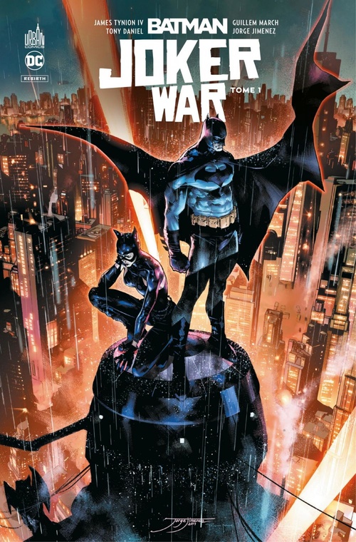 ebook cover of Batman - Joker War - Tome 1, by James Tynion IV, Guillem March, Tony Daniel, Jorge Jiménez