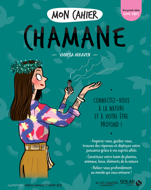 ebook cover of Mon cahier Chamane, by Vanessa Arraven