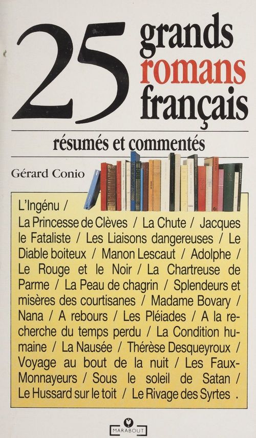 ebook cover of 25 grands romans résumés et commentés, by Gonio-G