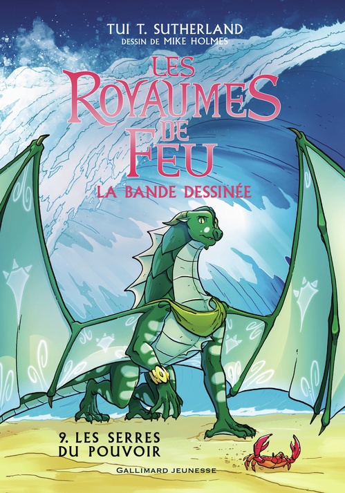 ebook cover of Les Royaumes de feu. La bande dessinée (Tome 9) - Les Serres du pouvoir, by Tui T. Sutherland