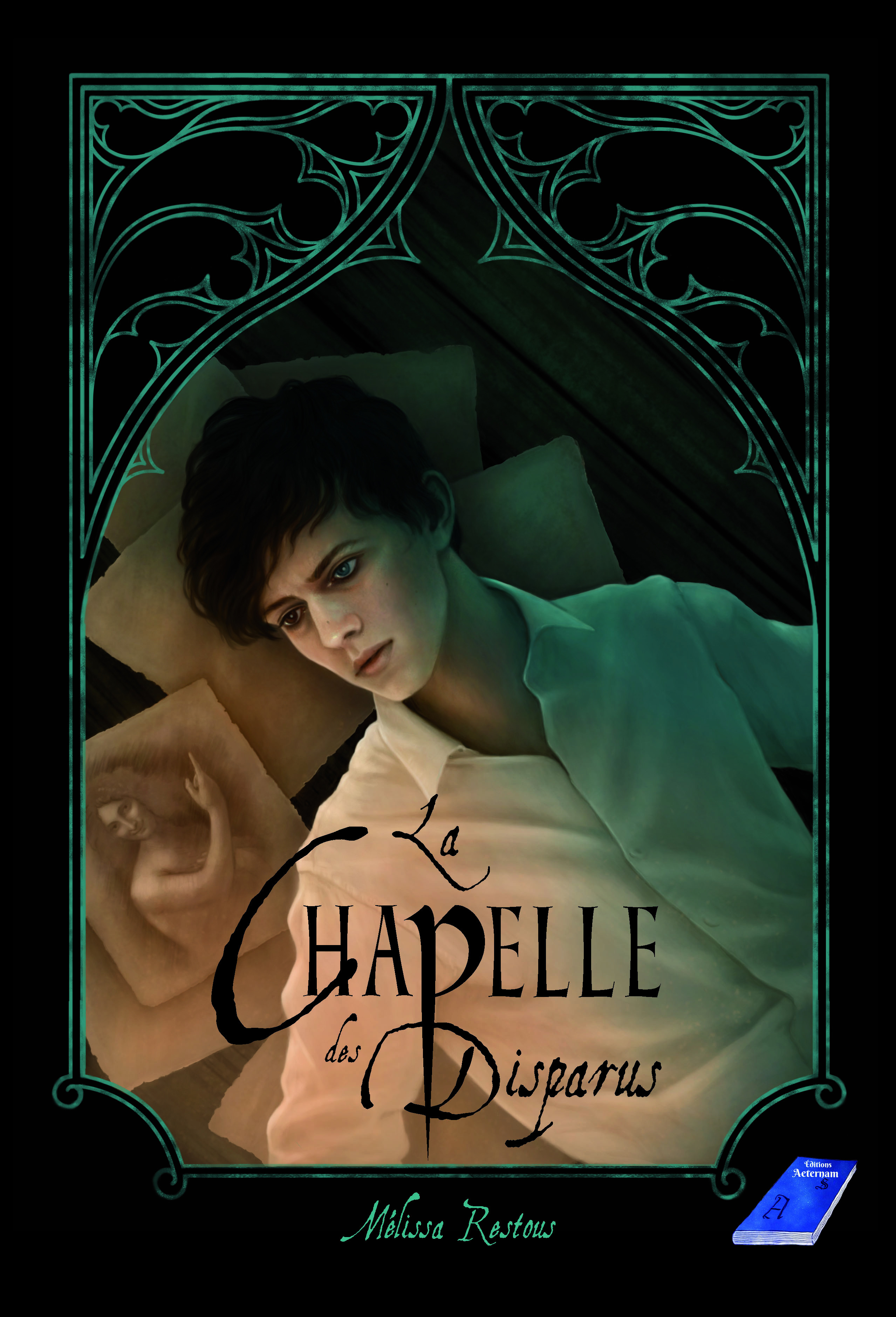 Couverture ebook de La chapelle des disparus, de Mélissa Restous