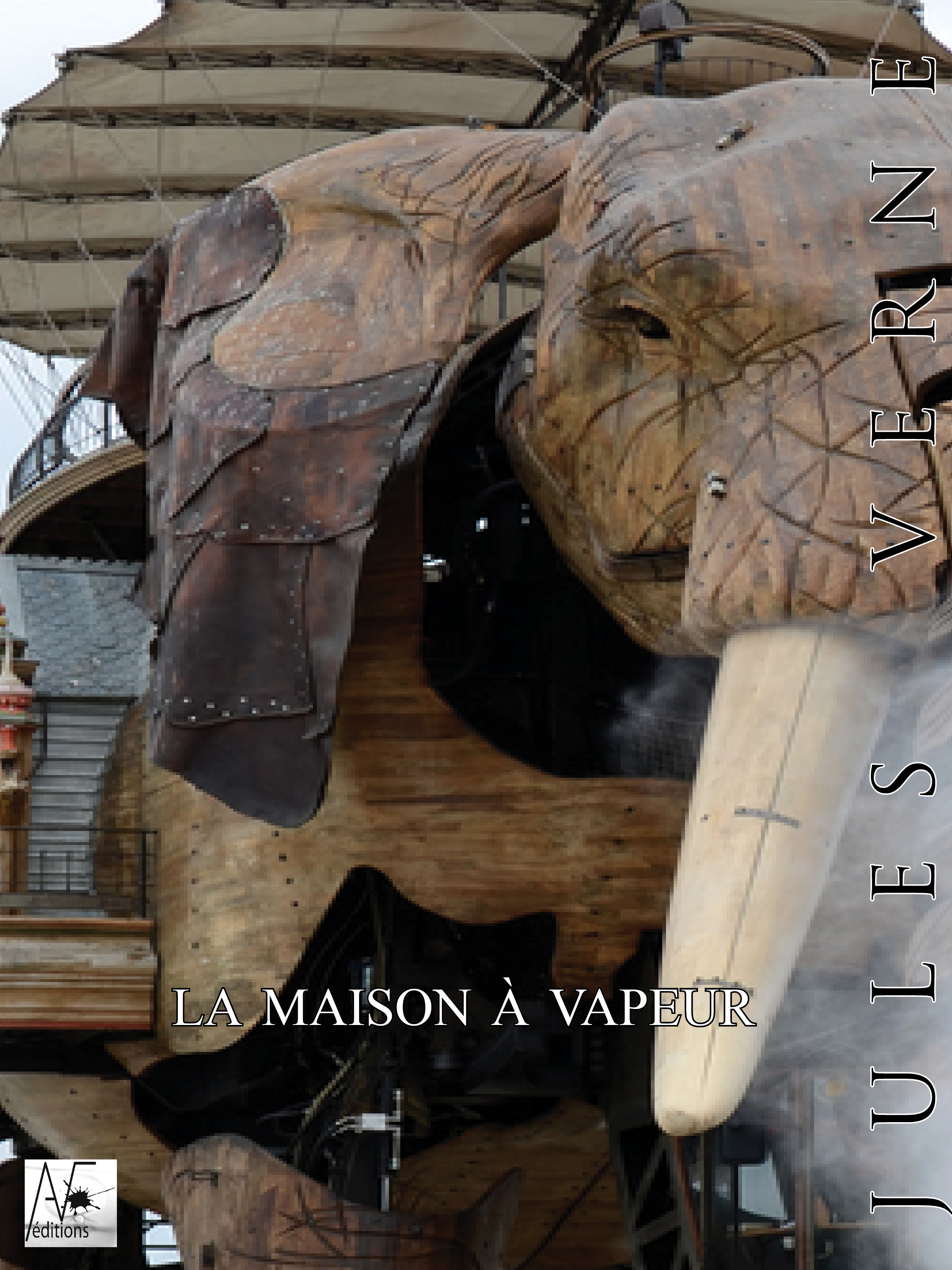 ebook cover of La maison à vapeur, by Jules Verne