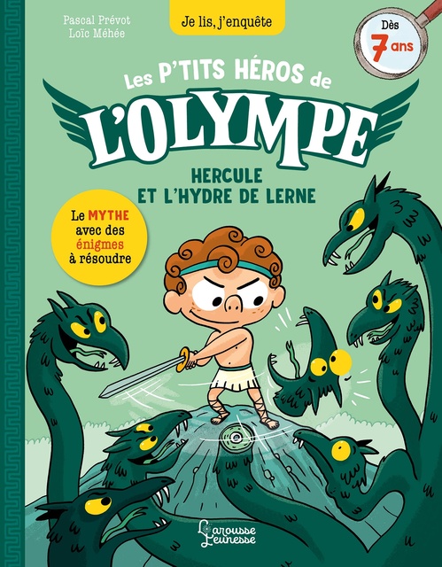 ebook cover of Les petits héros de l'Olympe Hercule - Hercule et L'hydre de Lerne, by Pascal Prévôt