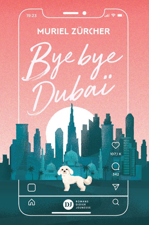 Couverture ebook de Bye bye Dubaï, de Muriel Zürcher