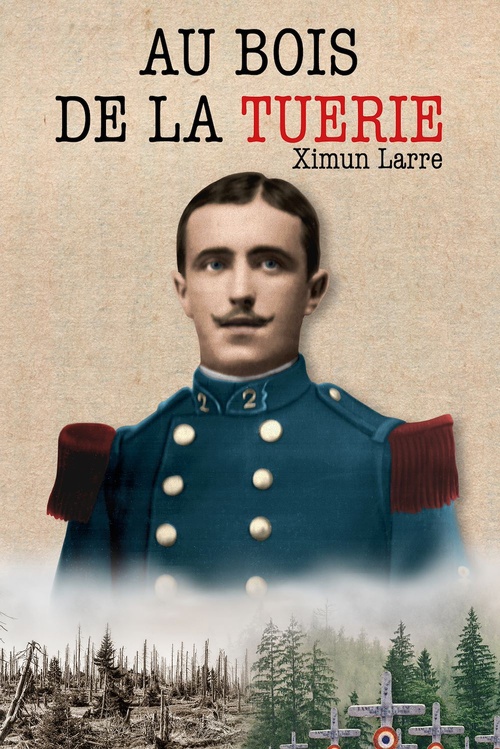 Couverture ebook de Au bois de la Tuerie, de Ximun Larre