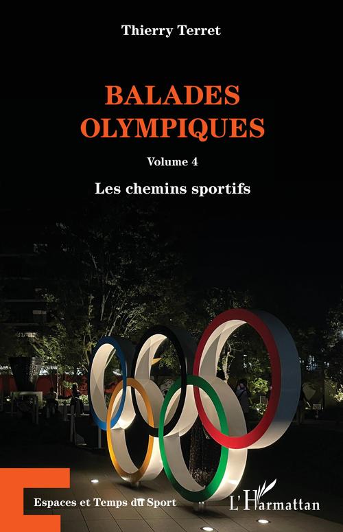 Couverture ebook de Balades olympiques, de Thierry Terret