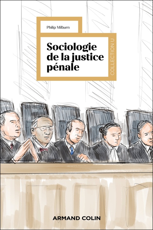Couverture ebook de Sociologie de la justice pénale, de Philip Milburn