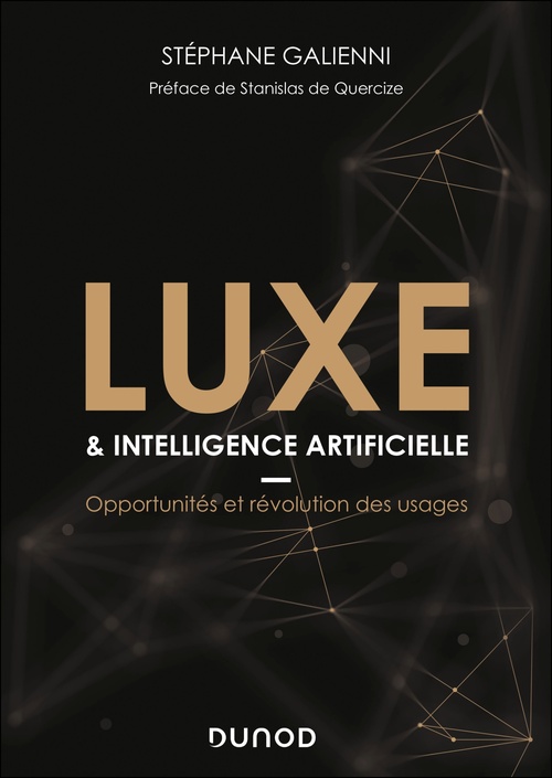 Couverture ebook de Luxe & intelligence artificielle, de Stéphane Galienni