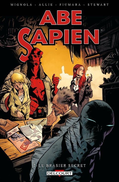 Couverture ebook de Abe Sapien T07 - Le brasier secret, de Scott Allie