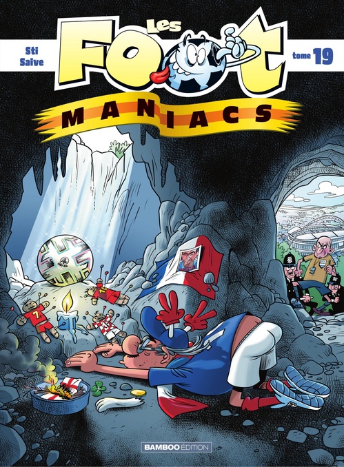 Couverture ebook de Les Footmaniacs - Tome 19, de Olivier Saive, Sti