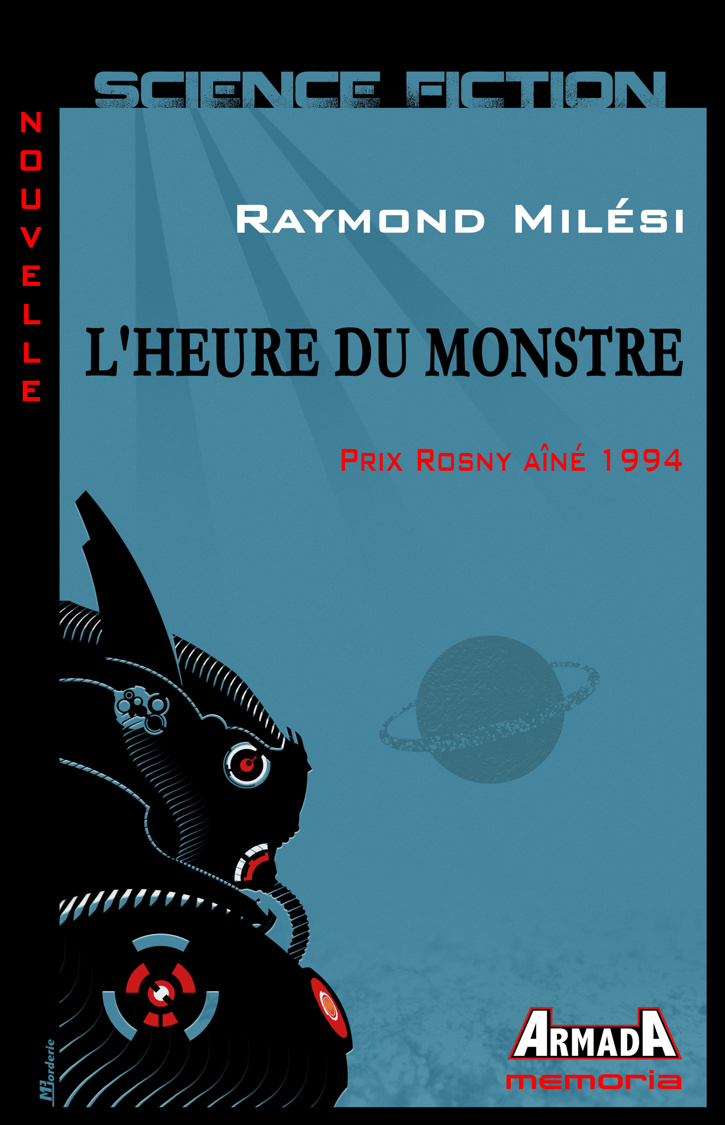 ebook cover of L'heure du monstre, by Raymond Milesi