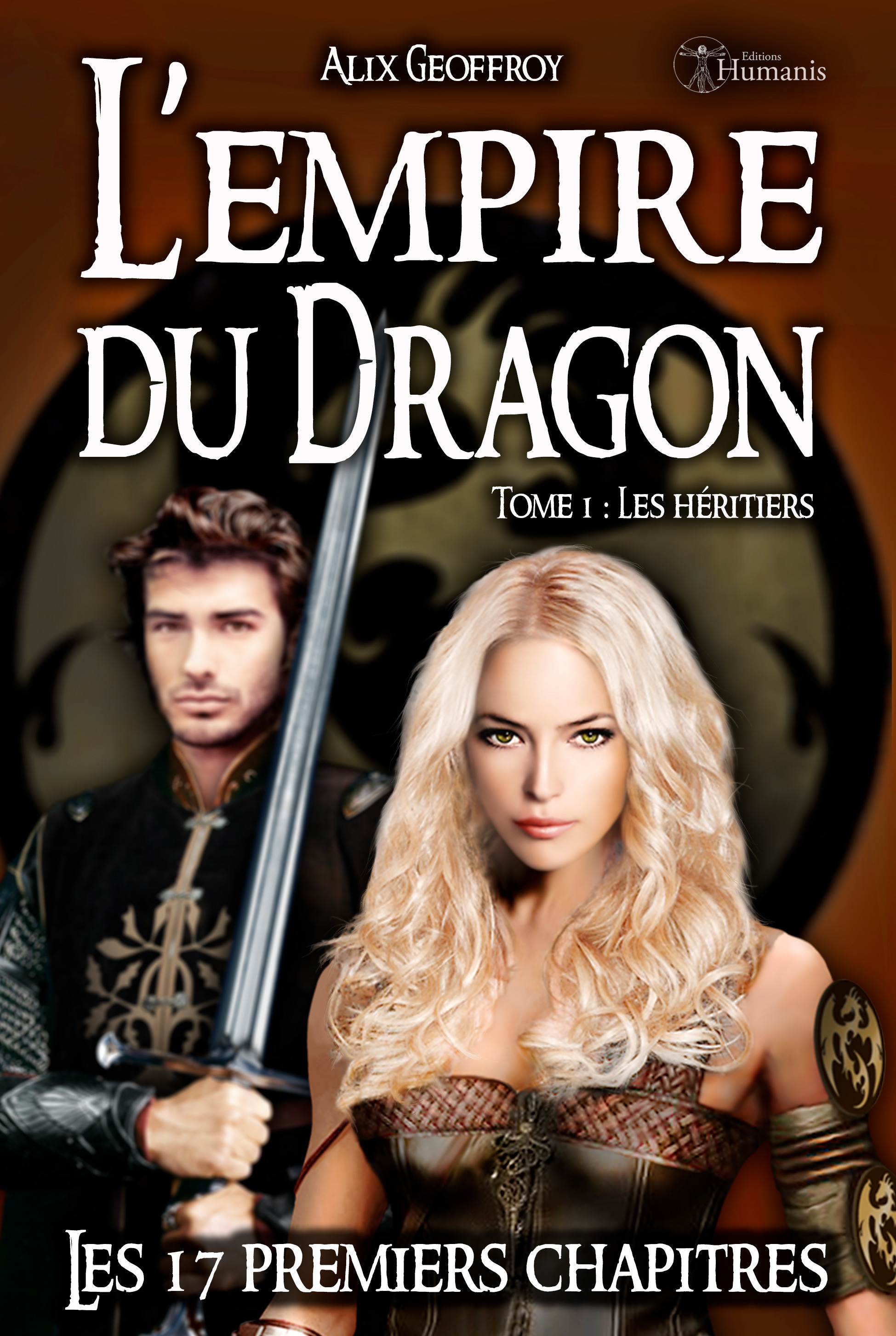 Couverture ebook de L'Empire du Dragon - Tome 1 - Les 17 premiers chapitres, de Alix Geoffroy