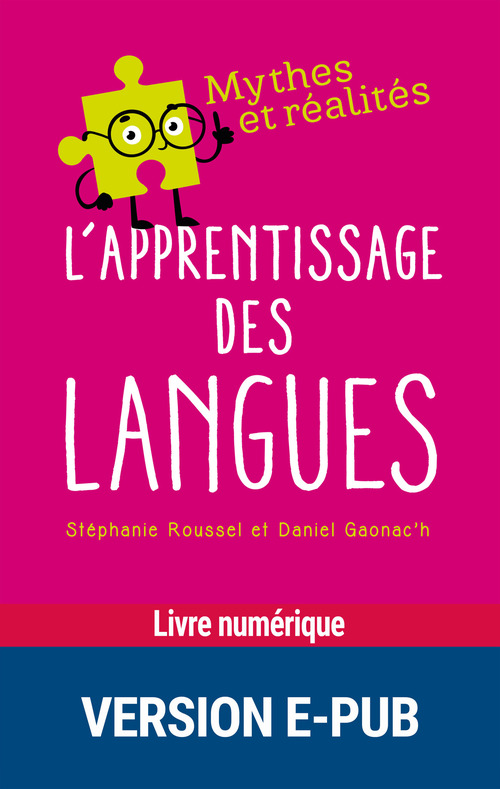 ebook cover of Apprentissage des langues, by Daniel Gaonac'h, Stéphanie Roussel