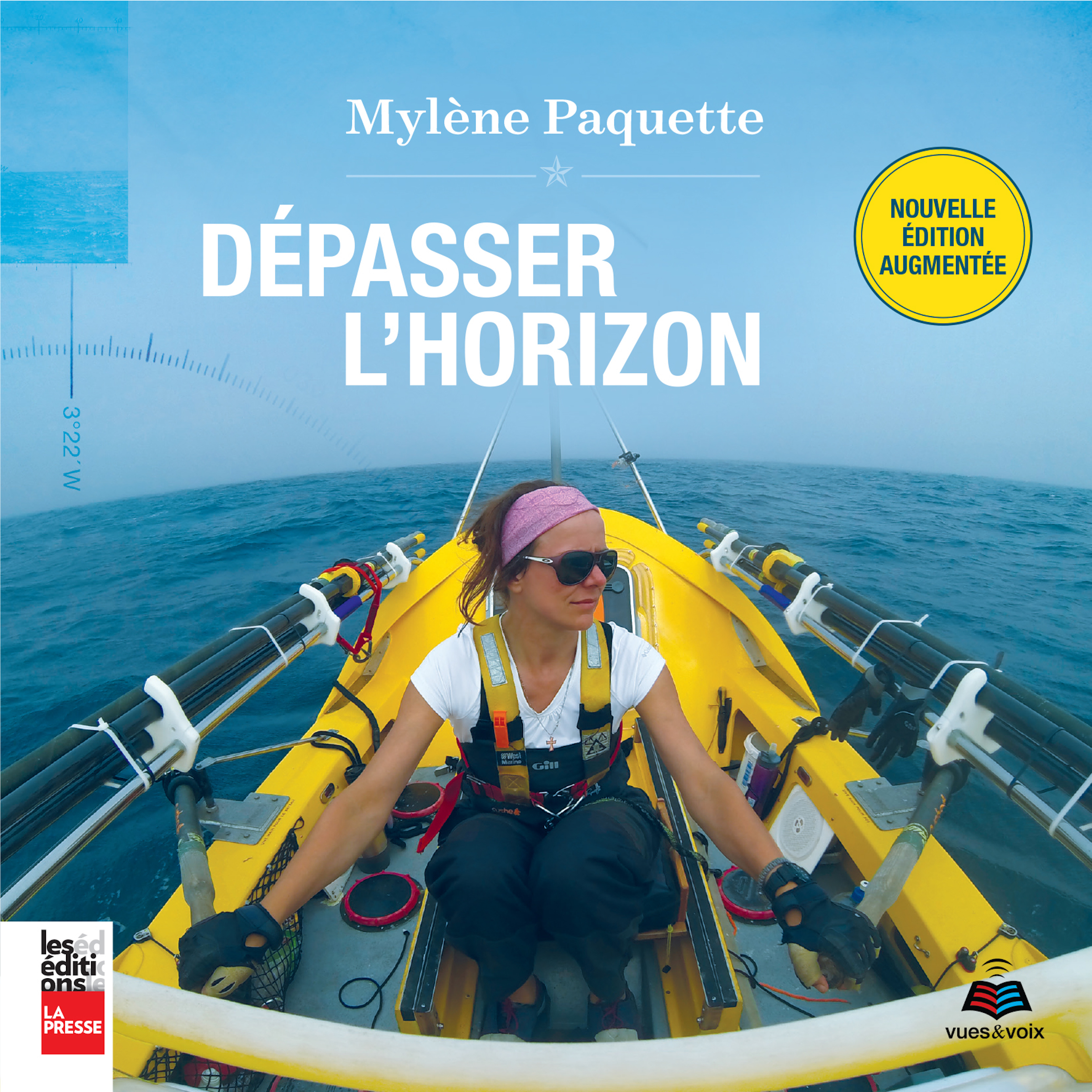 Couverture audiobook de Dépasser l'horizon, de Mylène Paquette