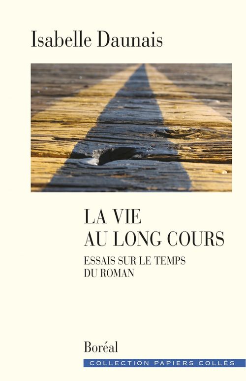 Couverture ebook de La vie au long cours, de Isabelle Daunais