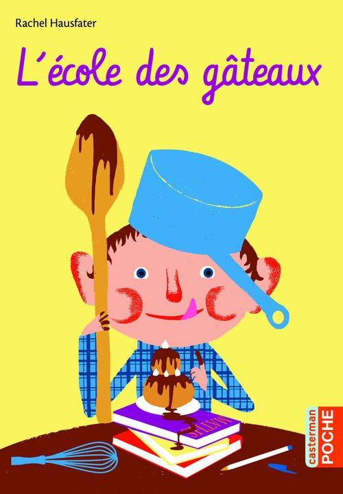 Couverture ebook de L'école des gâteaux, de Rachel Hausfater