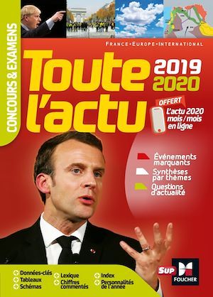 ebook cover of Toute l'actu 2019 - Concours & examens - Sujets et chiffres clefs de l'actualité 2020, by Michel Derczansky, Anne Ducastel, Pierre Savary