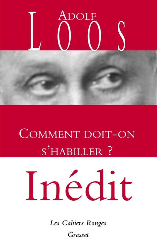 Couverture ebook de Comment doit-on s'habiller?, de Adolf Loos